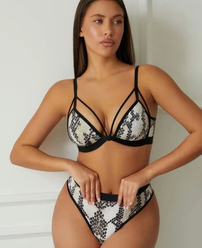 Snake Charm Bra Set (Free Size)