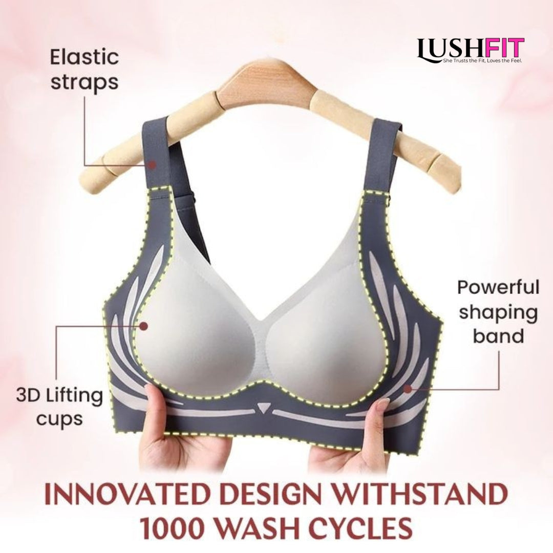 Imported premium soft stretch comfortable push up sports bra