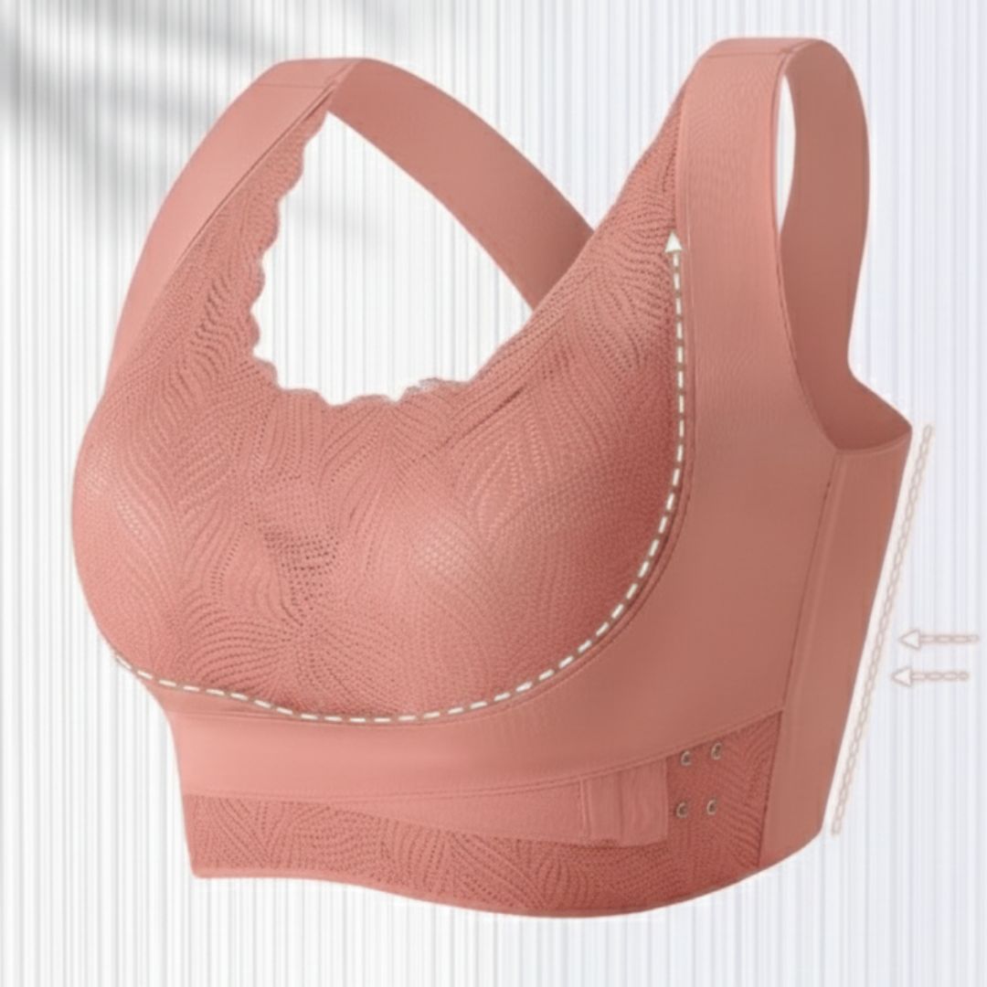 Front Open Full Coverage Lifting Bra Wireless Comfort Fit