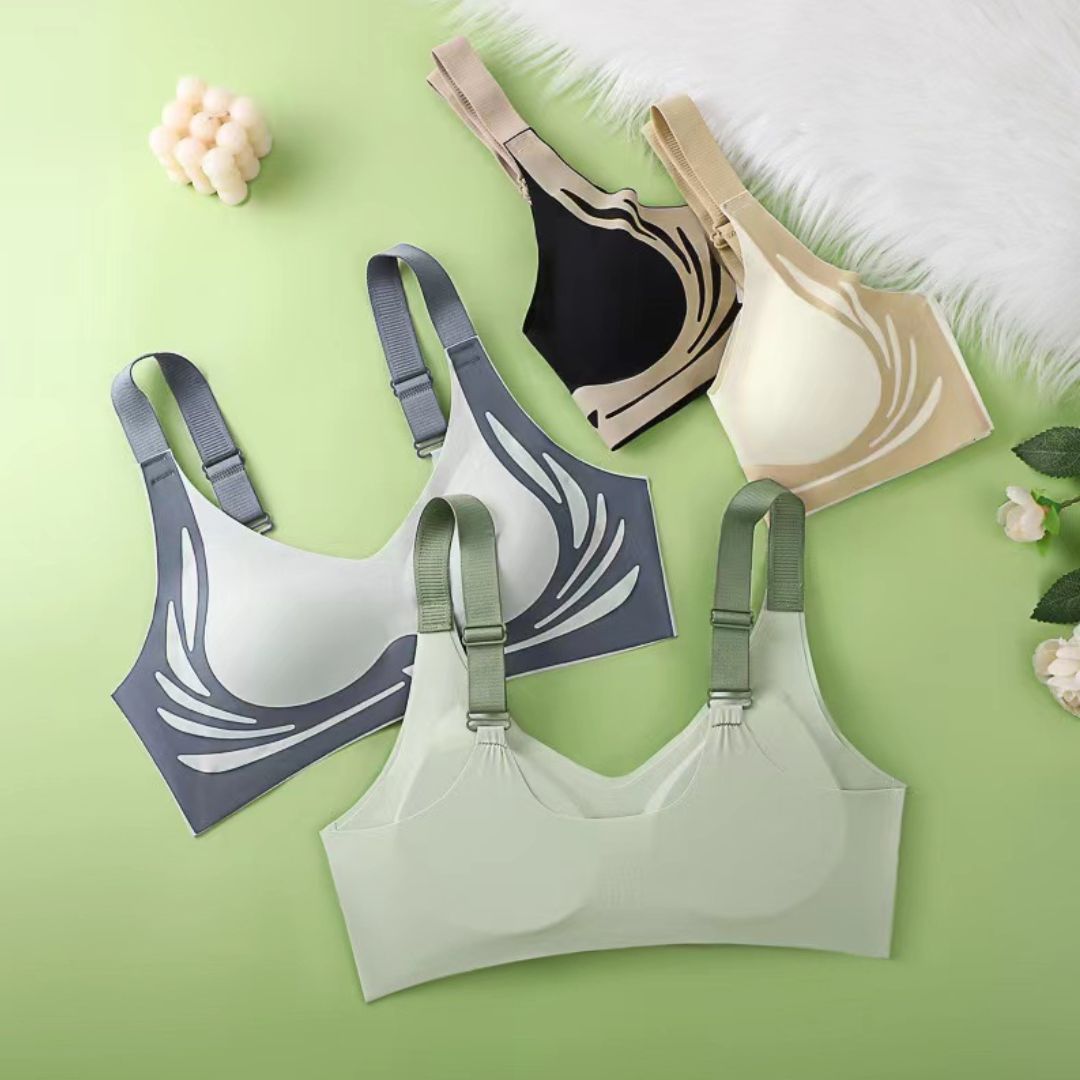 Imported premium soft stretch comfortable push up sports bra