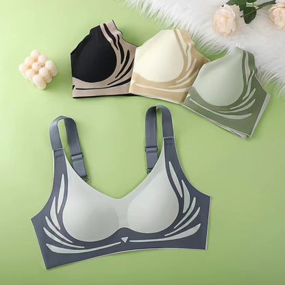Imported premium soft stretch comfortable push up sports bra