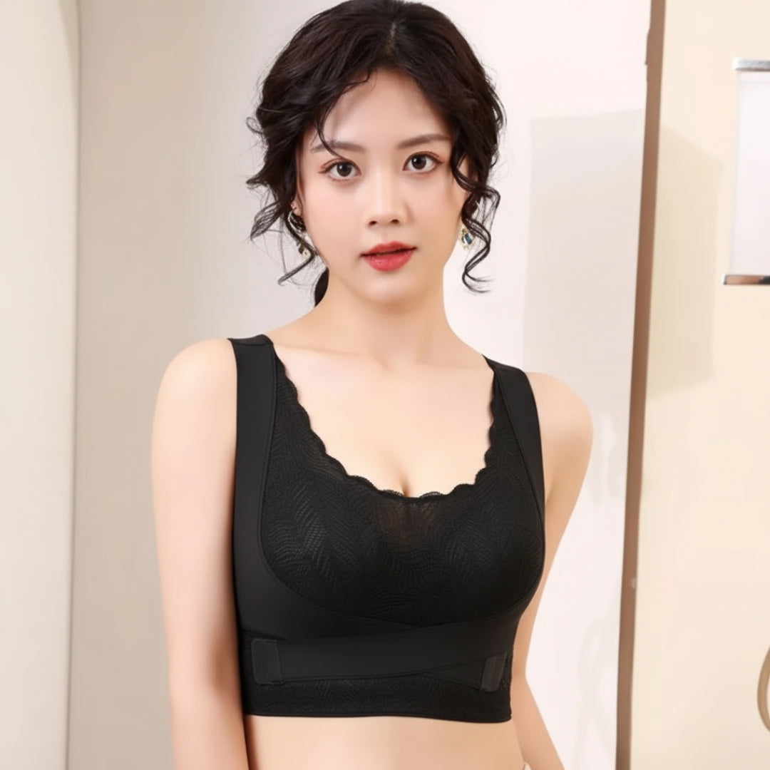 Front Open Full Coverage Lifting Bra Wireless Comfort Fit