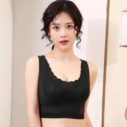 Front Open Full Coverage Lifting Bra Wireless Comfort Fit