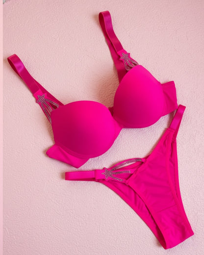 Star VS Pink Bra Set(Imported & Original)