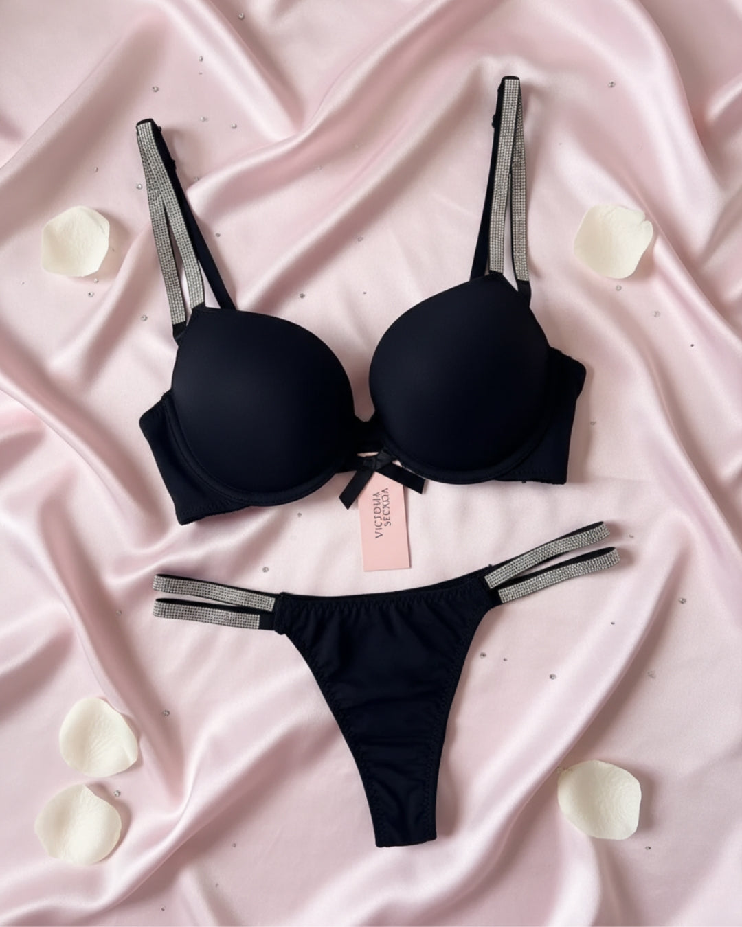 Black Original VS Bra Set(Imported)