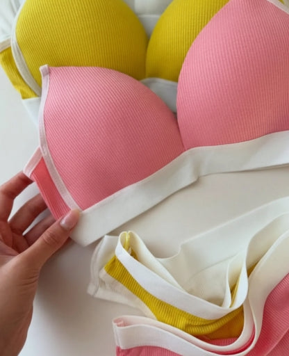 Free Size Seamless Daily Wear Bra And Panty