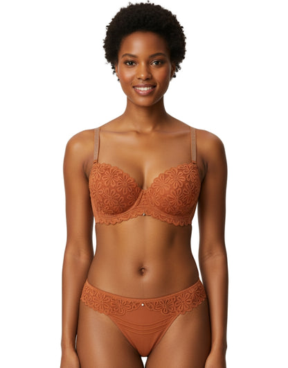 LushFit-Floral Lace Lingerie Set