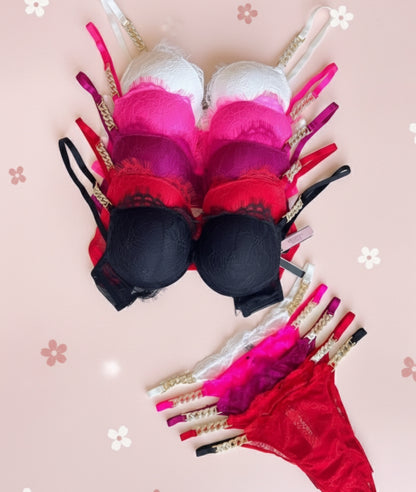 Luxe Net Comfort Bra Set