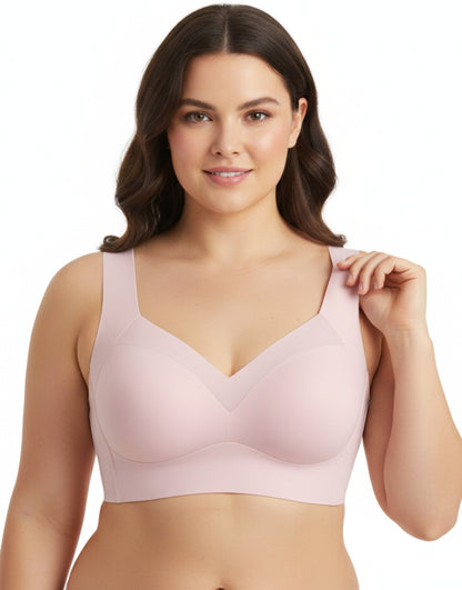 Seamless Wireless Full Coverage T-Shirt Bra