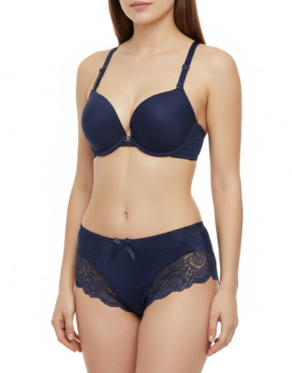 Butterfly Racerback Push-Up Bra & Penty Set