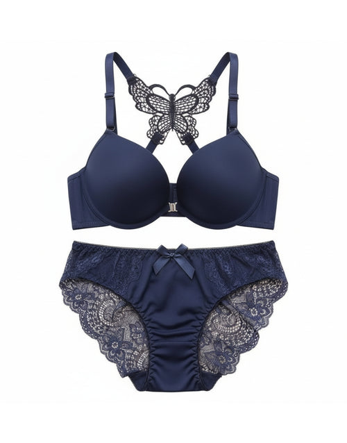 Butterfly Racerback Push-Up Bra & Penty Set