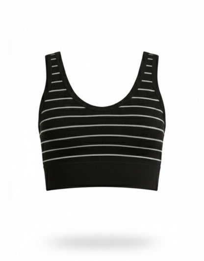 V-Neck Seamless Sports Bra