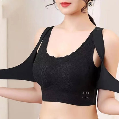 Front Open Full Coverage Lifting Bra Wireless Comfort Fit