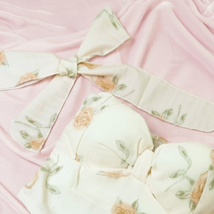 Floral Printed Thinpad Bralette (Branded) – Radiance Edition - LushFit