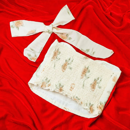 Floral Printed Thinpad Bralette (Branded) – Radiance Edition - LushFit