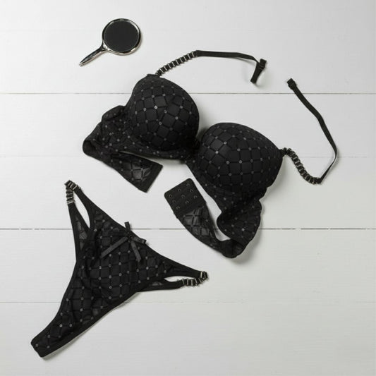 Signature Mesh Push - Up Bra Set - LushFit