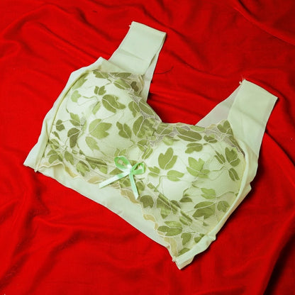 Thai Stuff Floral Net Thinpad Bra - LushFit