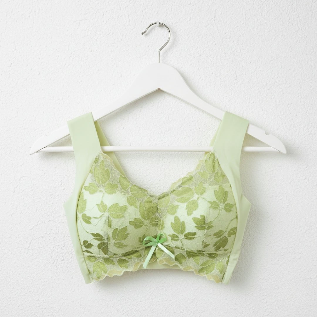 Thai Stuff Floral Net Thinpad Bra - LushFit