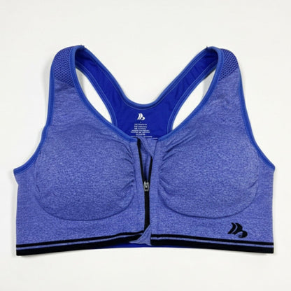 Zip - Up Active Sports Bra – Comfort & Support - LushFit